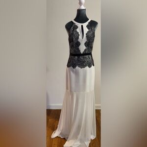 BCBG evening gown worn once, dry cleaned
